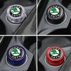 ABCDGF1 Car Cigarette Lighter Cover Dust Proof Cap for Logo Superb 3 Fabia 1 2 Kamiq Kodiaq Karoq Octavia Citigo Yeti Rapid Scala