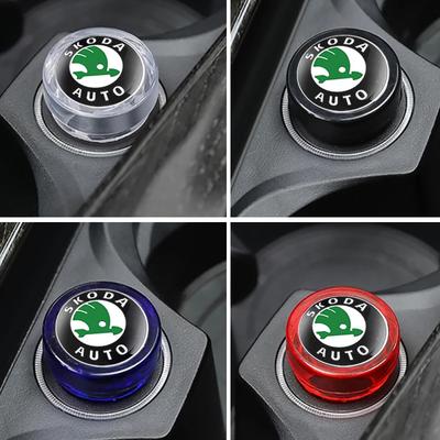 Housse de briquet de voiture ABCDGF1 Bouchon anti-poussière avec logo Superb 3 Fabia 1 2 Kamiq Kodiaq Karoq Octavia Citigo Yeti Rapid Scala