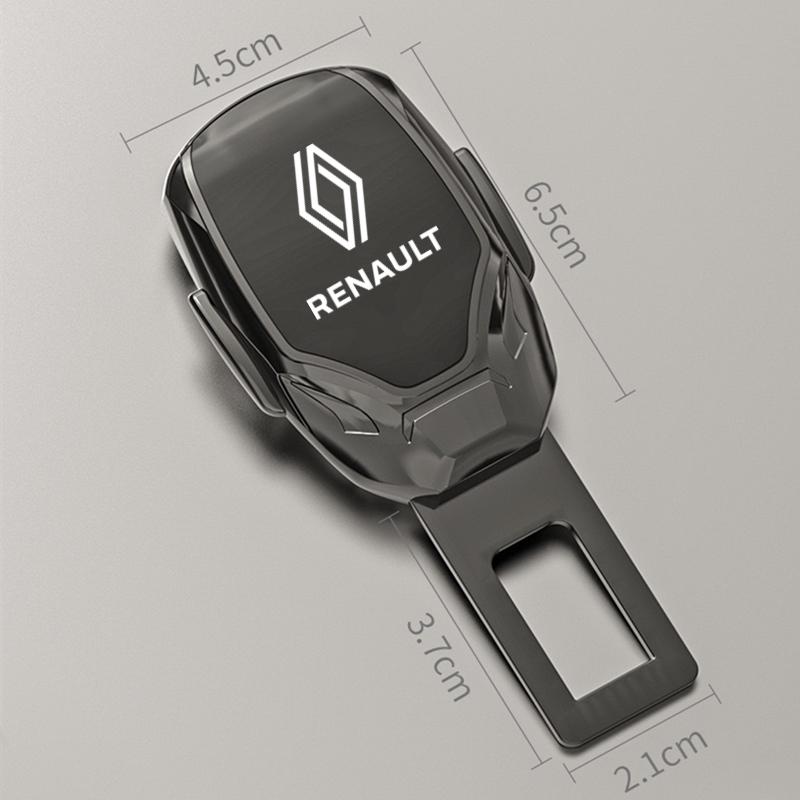 2026 Горячие Для Renault Внутренние Наклейки Удлинитель Пряжки Ремень Безопасности Заглушка Зажим для Ремень Безопасности Регулируемый Удлинитель Для Нового Renault Cli