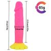 Small Obscene Stick Female New Unique Chrysanthemum Chassis Double Layer Silicone Small Penis Simulation Mini Penis