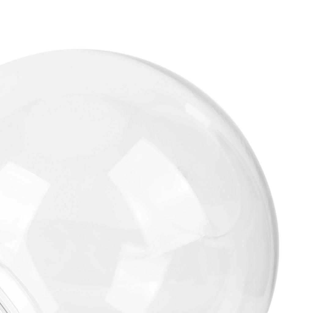Heavy Duty Plastic Round Fish Bowl Break Proof Multipurpose Small Round Fish for Desk Bookcase Decorations