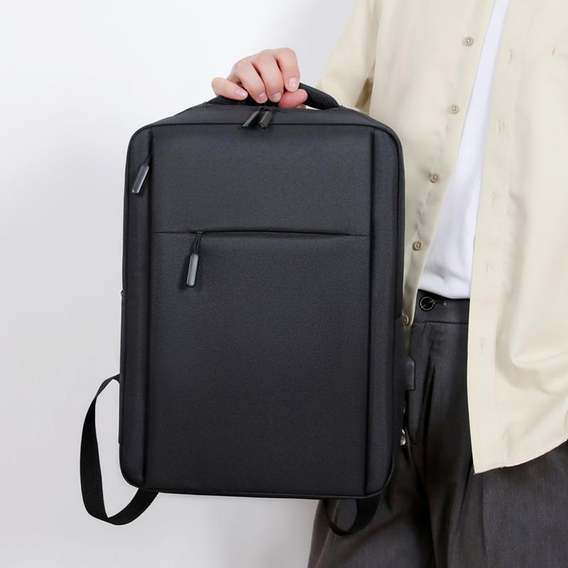 Versatile Backpack High Quality Oxford Cloth Black Grey Blue Red Business Rucksack Washable Computer Bag Unisex