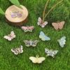 Ornazy 20 pcs 10 Styles Enamel Butterfly Charms Gothic Charms Halloween Moth Animal Insect Lucky Charms for Jewelry Making Keychains Earrings Women