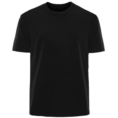 Summer Fashion Pure Cotton Trend Pure Color Pure White Pure Black Half Sleeve Short Sleeve T-shirt Male Couple Round Neck Loose