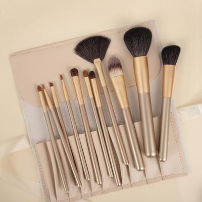 Complete Set of Animal Hair Blush Brush Eyeshadow Brush Loose Powder Brush Nose Shadow Brush Detailing Makeup Brush Set