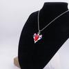 Anime JOJO's Bizarre Adventure Aizhe Redstone Necklace Joseph Cosplay Accessories Pendant Jewelry Props