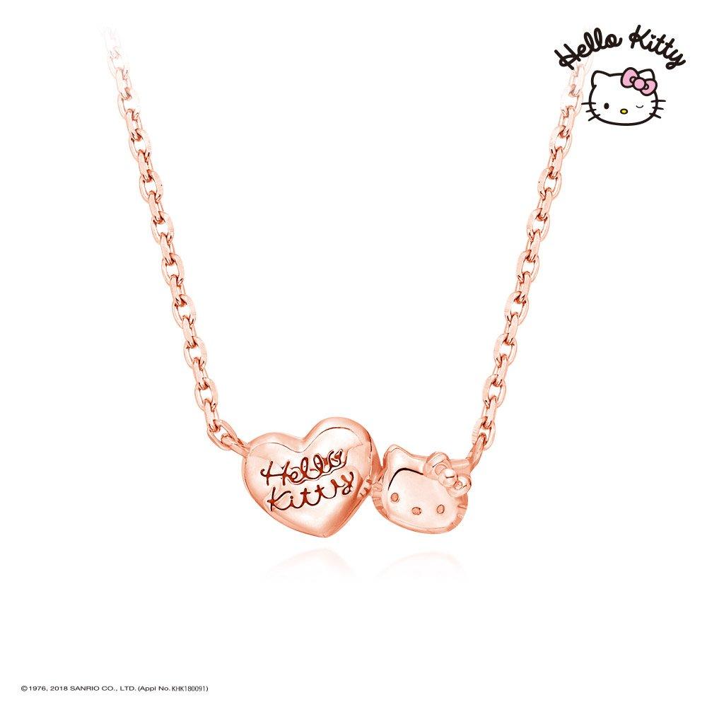 Sawnio Hello Kitty Jewelry Twin Necklace (Pink) Hlsn180-P