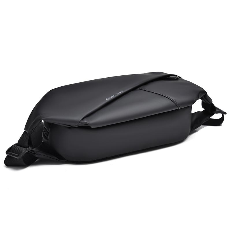 Men's Minimalist Chest Bag Modern Sling Bag for Everyday Essentials Lightweight & Compact Waist Pack