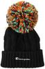 Kids Knit Cap Free Size 435-0032, Black, 53-55cm,