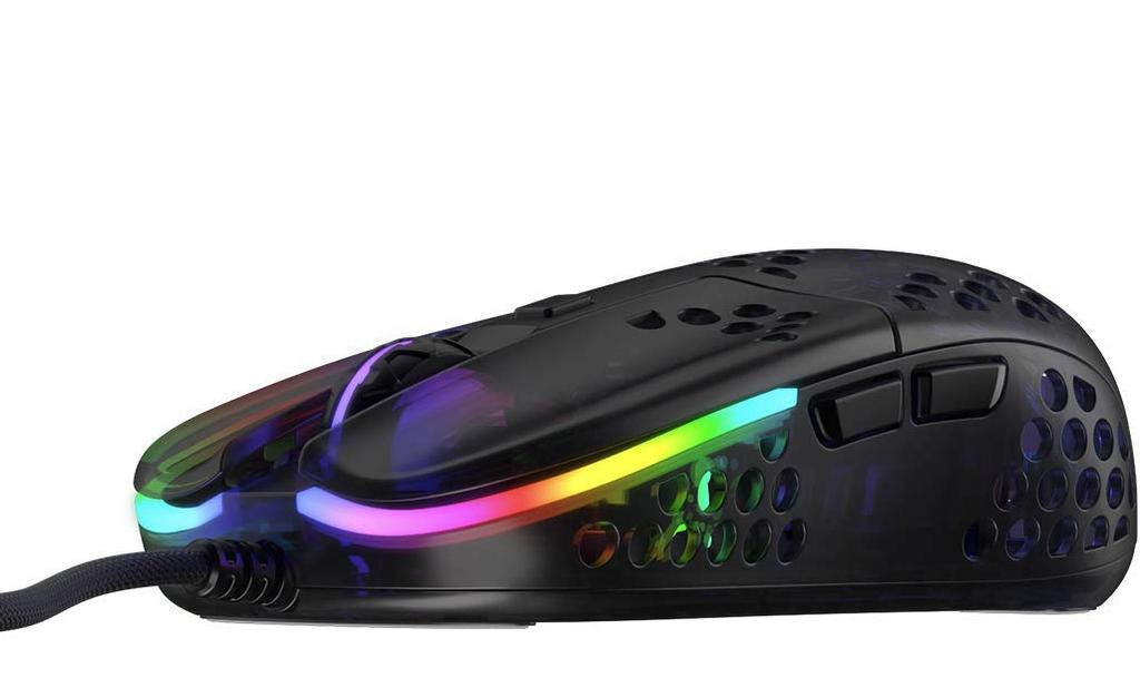 Xtrfy MZ1 Rail Lightweight Gaming Mouse Rocket Jump Ninja Design - Zy's