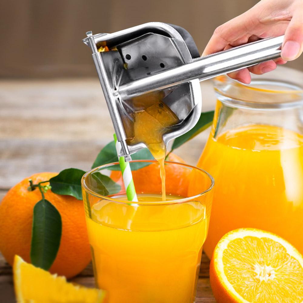 Manual Juice Squeezer Hand Pressure Juicer Pomegranate Orange Lemon Sugar Cane Juice Kitchen Bar Fruit Multifunctional Tools