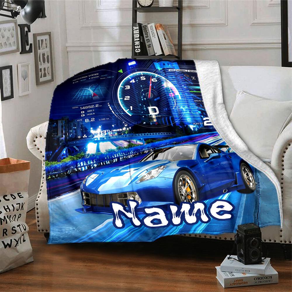 Customize Your Name Home Blankets Comfortable Soft Lightweight Multipurpose Blanket For All Seasons Perfect For Picnics Sofas Offices Beds Living