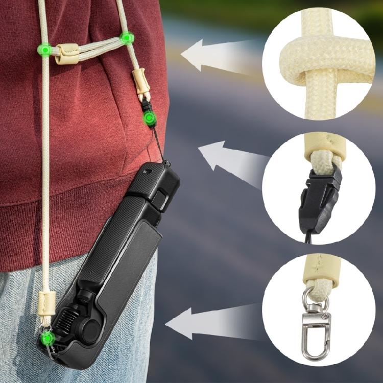 Shoulder Strap Crossbody Bag Adjustable Replacement Belt Strap Double Ended Lanyard For Pocket 3 Camera Accessories