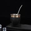 200ml 1Stück Edelstahl Doppelwandbecher Kaffee Bier Isolierter Becher Yerba Mate Tee Trinkbecher Doppelwandige Edelstahl Tasse
