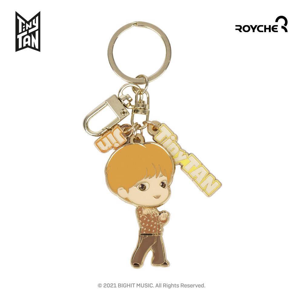 BTS (Bangtan garçons) TinyTAN Dynamite Metal Keyring, Officiel, Original, Authentique, K-POP, idole