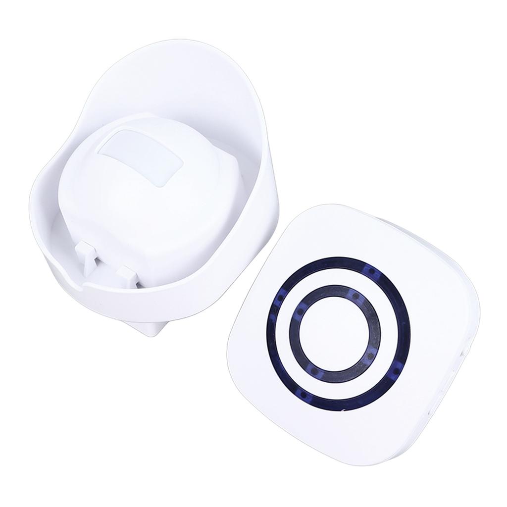 Trådlöst uppfartslarm Delad design Infraröd rörelsesensor Dörrklocka Larm för Butik