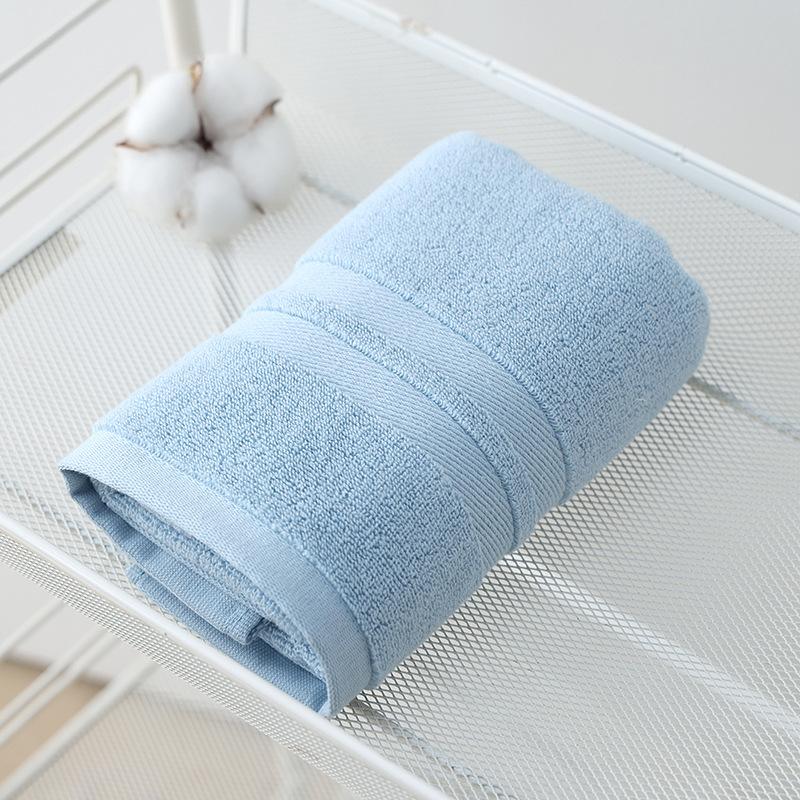 Gaoyang Pure Cotton Towel Washing Water-Moisture-wicking Nice Long-Long Cotton Towels for Bathing Pure Cotton Thickened Souvenir 75*35cm
