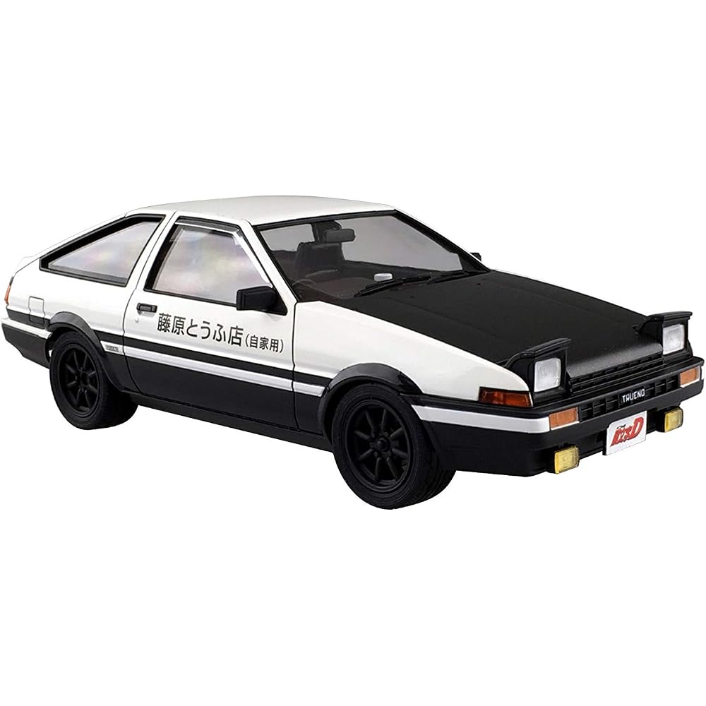 Aoshima Bunka Kyosai Acronym D No.1 Fujiwara Takumi AE86 Trueno Project D Specification 1/24 Scal...