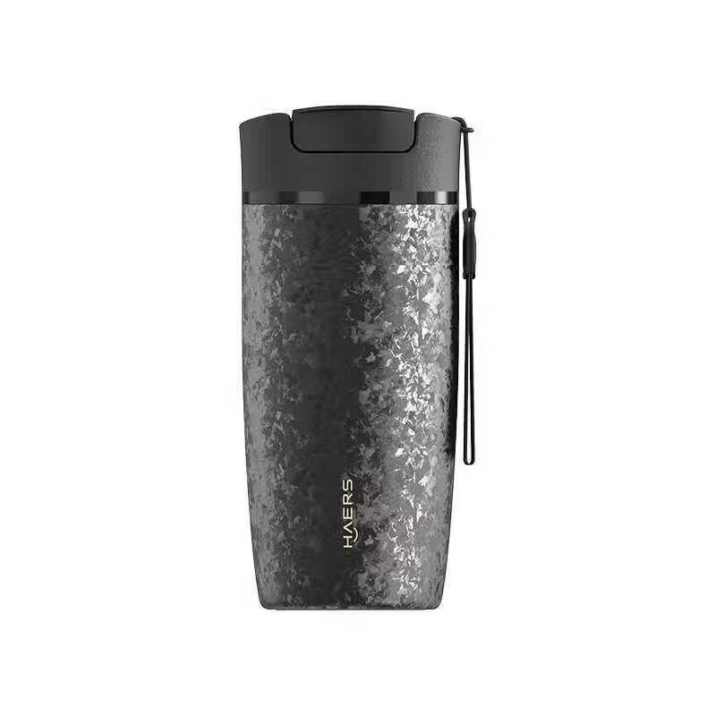 HAERS Smart Pure Titanium Coffee Thermos 470ml