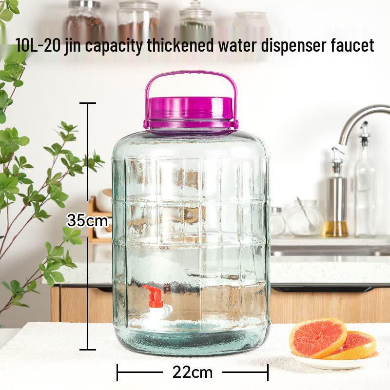 Qiwei Food Grade Glass Storage Jar