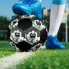 Ballon de Football Coloré Cousu à la Machine PVC Taille 5 Prêt pour l'Entraînement d'Équipe et la Compétition Durable Rebonds Élevés Cadeau Sportif Cool