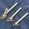 Soldering Iron Tips Set Copper Triangular Smoothing Head Welding Tips Iron Plastic Welder-Replace Tips Car Bumper Welder Kit