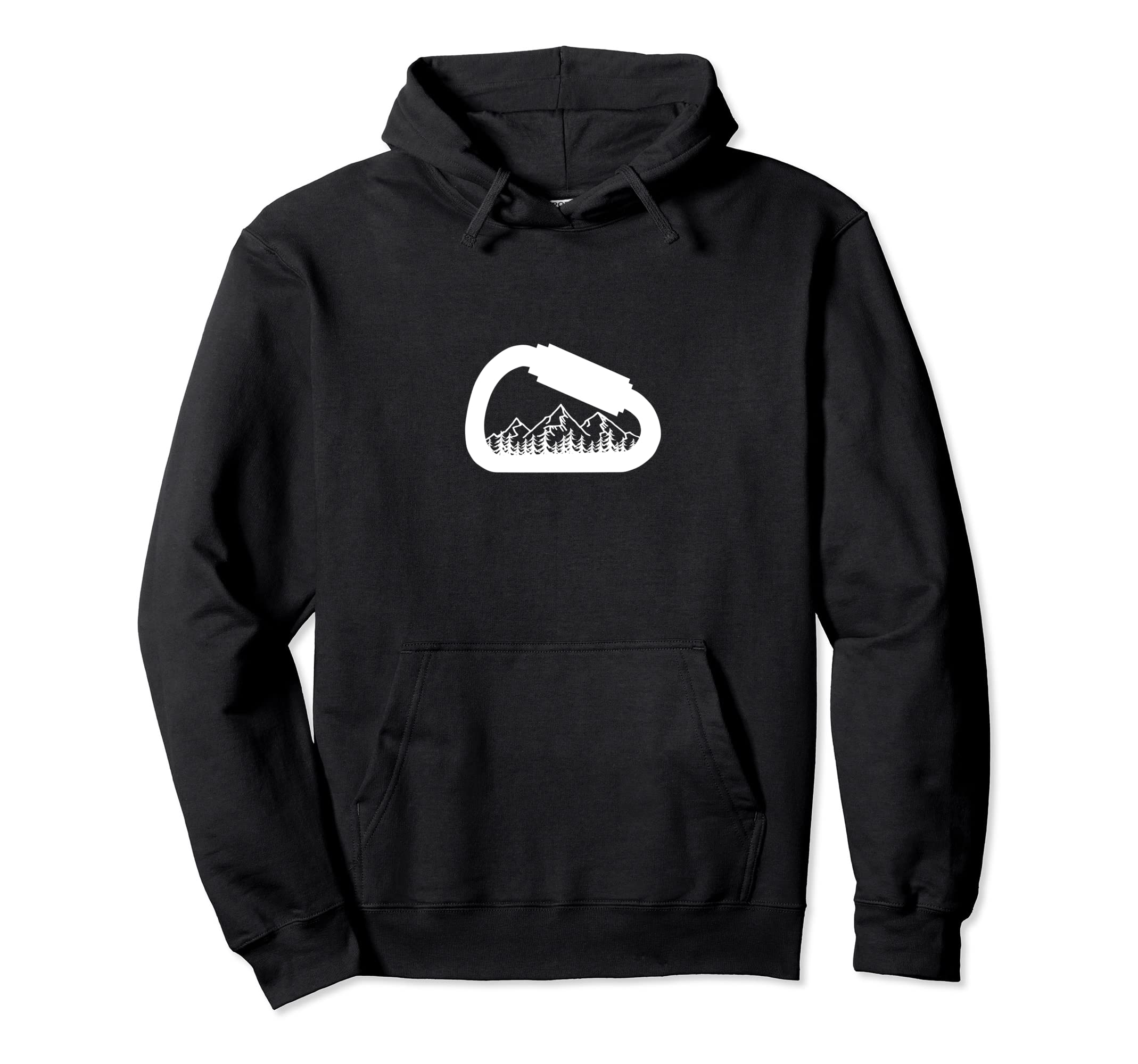 

Mountaineering carabiner parka for climbers and mountaineers