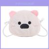 Plush Cartoon Rabbit Bear Animal Shoulder Bag For Kids With Loadreducing Design For Daily Use