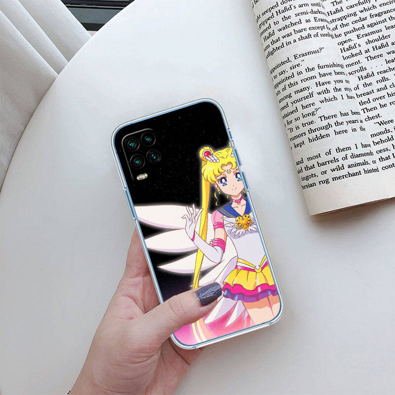 MH133 S-Sailor Moon Case for Motorola E7 G6 G7 G8 G9 Plus Power Play G10 G20 G04 E30 E40 E22 E20 E13 E15 G22 G23 G05 G75 G35 G55