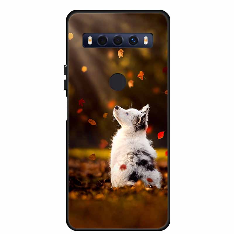 For TCL 10 SE Case 10SE Coque Black TPU Silicone Soft Back Cover Cases For TCL 10 SE Phone Case 6.52" Funda Bag Protective Shell