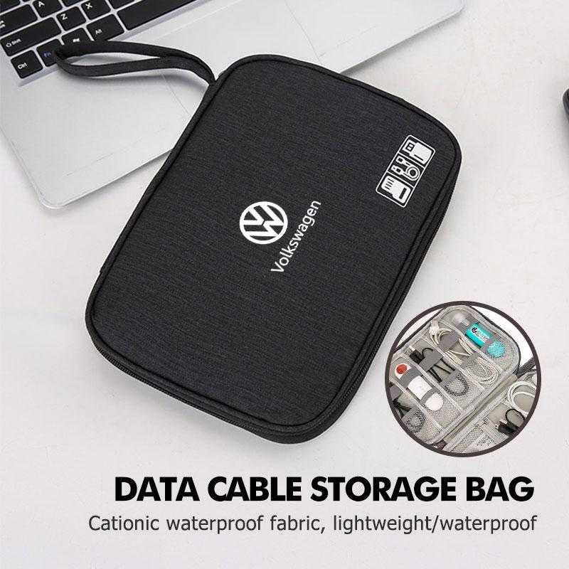 Hub Caps For Volkswagen VW Car Storage Bag Portable Handbag Organizer Pouch Case Scirocco Passat Polo B5 B6 B7 CC Tiguan Sharan
