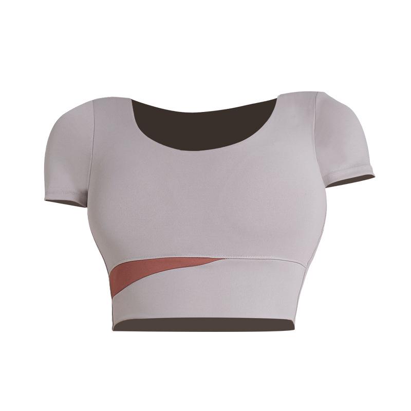 Color Block High-Waist Yoga Set: Quick-Dry, Tummy Control, Hip Lift, Two-Piece for Women