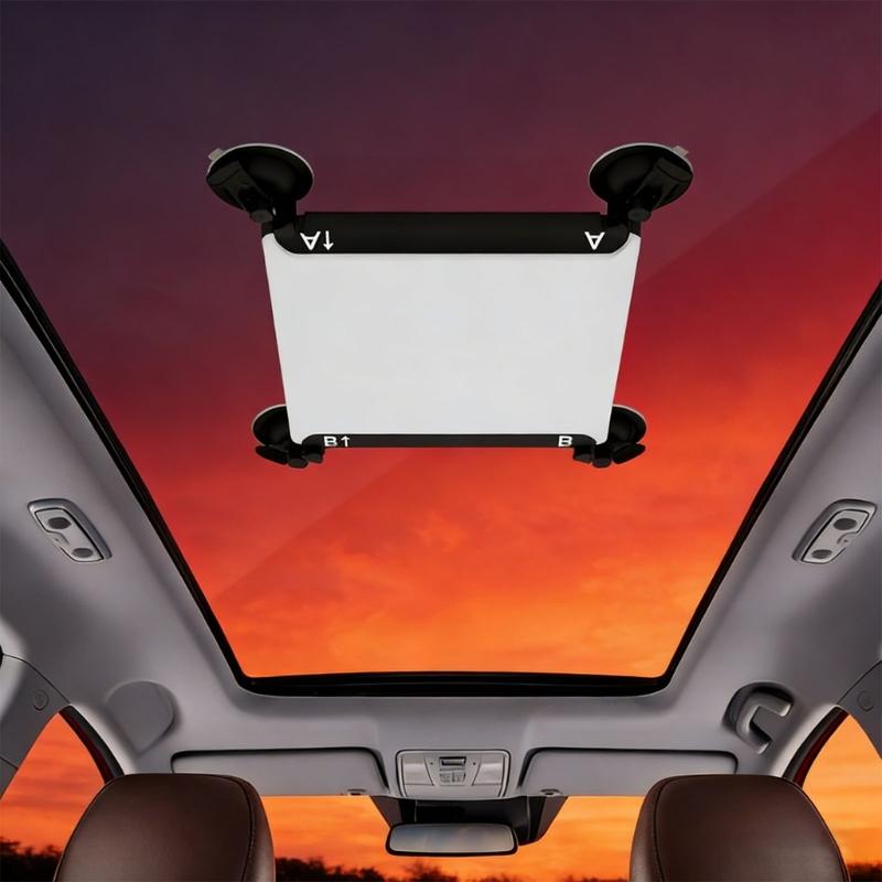 Strong Suction Car Mount Portable Suction Cup Holder for Vehicle Window Ensures Shaking Easy Mounting for Satellite