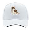 Vibrant Husky Art Print Home Decor Hip Hop hat Fashion Outdoor Sports Sandwich Baseball Cap