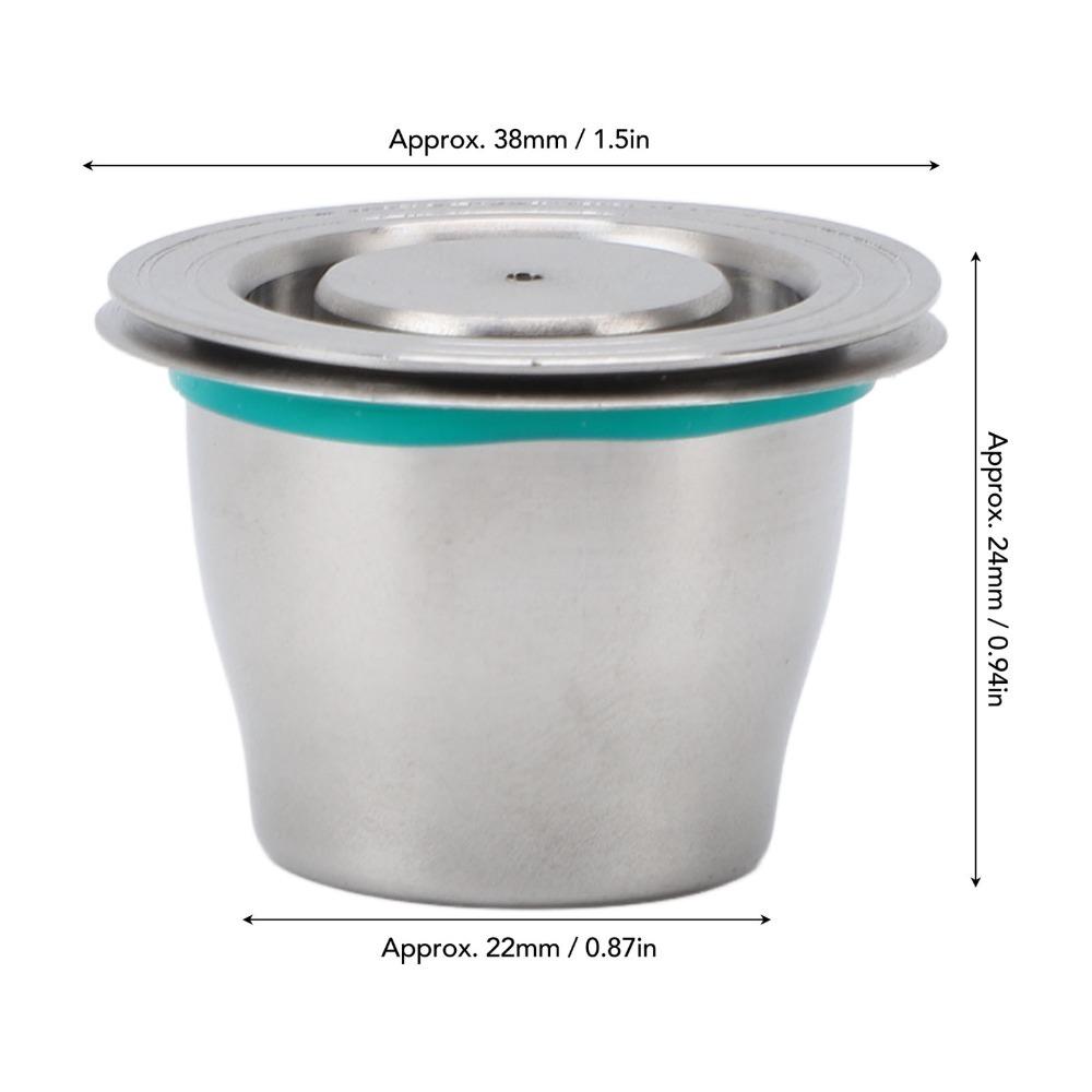 Reusable Design Reusable Coffee Capsule Coffee Capsule With Filter Paper  For Coffee Maker