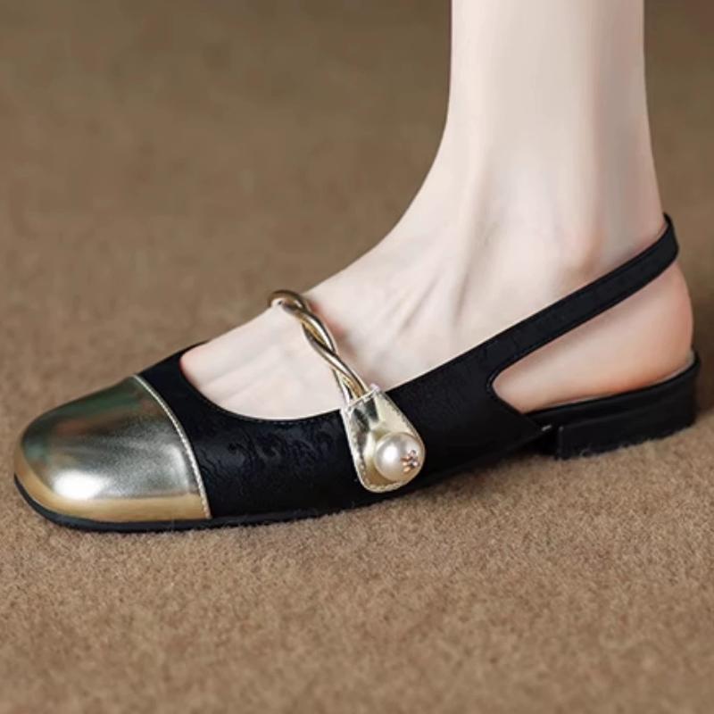 Fashion Square Toe Mary Jane Shoes for Women Chunky Sandals Shallow Mouth Casual Mid Heel Pumps New Women Footwear Zapatos De Mujer