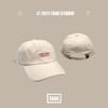 Chic Pink Baseball Cap For Women Breathable Adjustable Design Letter
