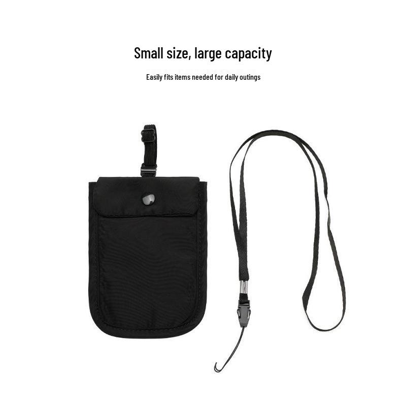 Nylon Slim-Fit Women's Hidden Travel Underwear Coin & Card Holder