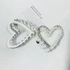 New diamond-encrusted pearl love DIY accessories mobile phone case beauty sticker diamond material shoe flower decoration spot