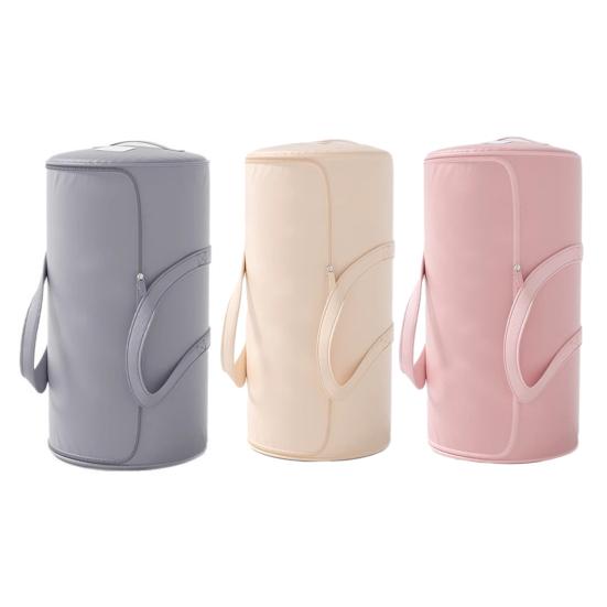 Yousheng Rolled Quilt Storage Bag Comforter Storage Tote with U-Shaped Large Opening Zippered Storage Bag with Reinforced Handles for Beddings