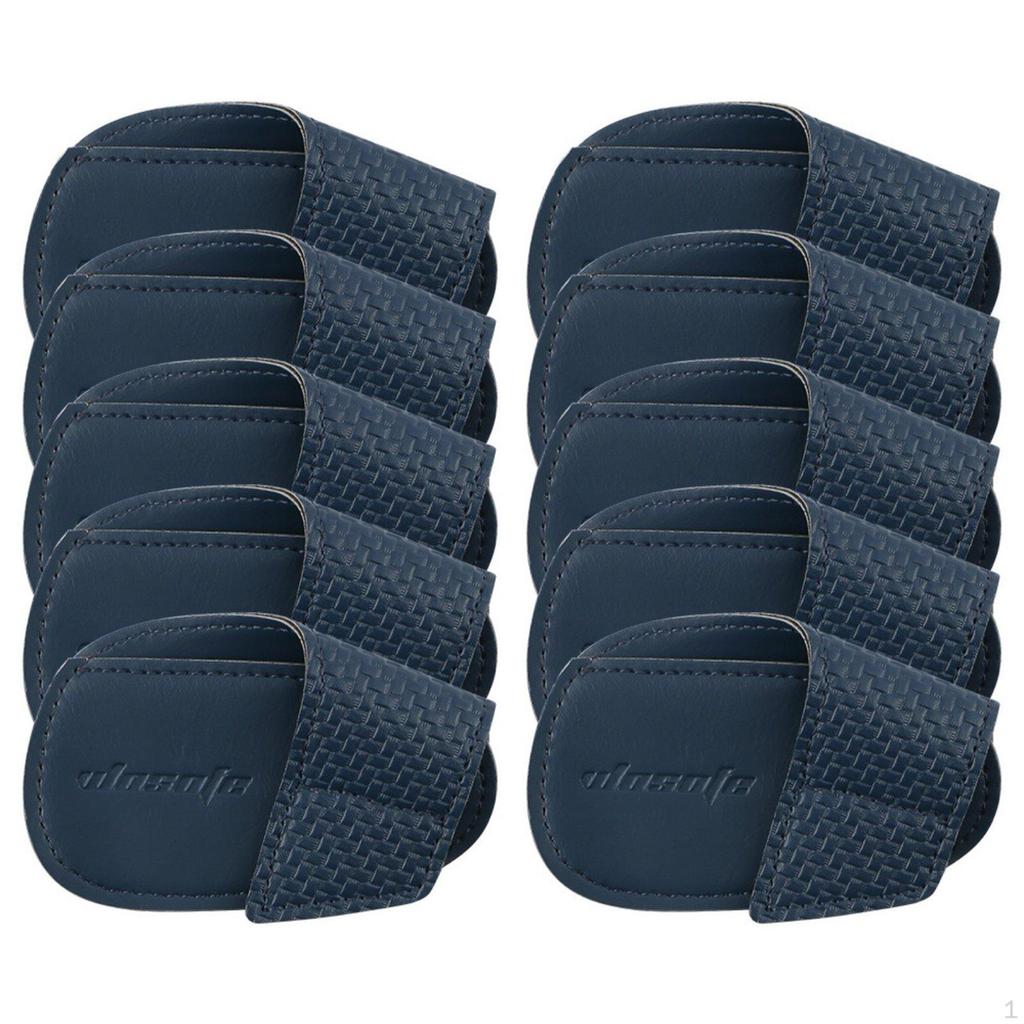 Golf Iron Cover Double Layer Headcover Set Scratch Protection Embroidered Club for