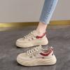 Sportliche Schuhe mit dicker Sohle für Damen Mode Plateau Erhöhen Sneaker Damen Schnürschuhe Lässig Britischer Stil Vulkanisierte Schuhe2025
