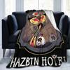 Hazbins Hotels Sir Pentious Card Blankets Spring/Autumn  Breathable Soft Throw Blankets for Bedding Bedroom Plush Thin Quilt