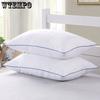 48*74CM White High Quality Home Hotel Dormitory Pillows Help Sleep Neck Support Non-Collapse Pillow for All Seasons