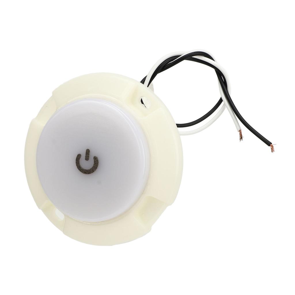 Car Reading Light 2.8inch 24V Touch Button LED Lighting Automobile Interior for RV Boat Van Truck