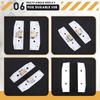 4Pcs Yellow DRL Headlight Angel Eye Chip for 14-17 BMW X3/X4 F25/F26