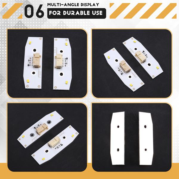 4Pcs Yellow DRL Headlight Angel Eye Chip for 14-17 BMW X3/X4 F25/F26