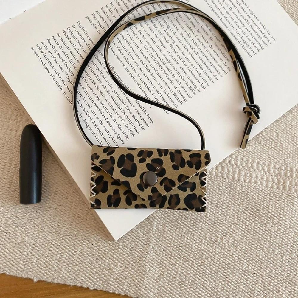 Storage Lipstick Jewelry Leopard Choker Pendant Leopard Print Clavicle Chain Girls Gift
