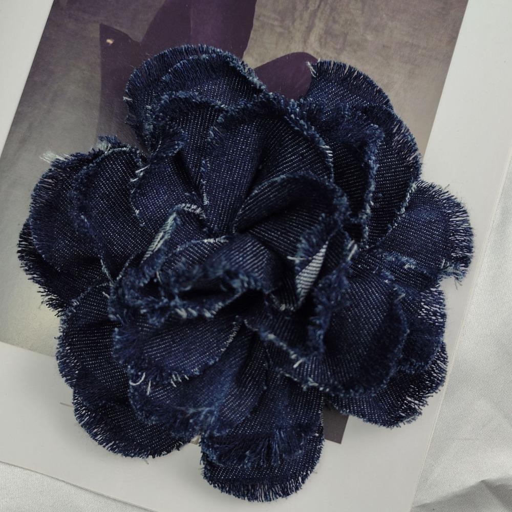 Spilla Floreale 3D Fatta a Mano Applique da Cucito Fai da Te 2024 Toppa Camelia Decorazione Vestiti