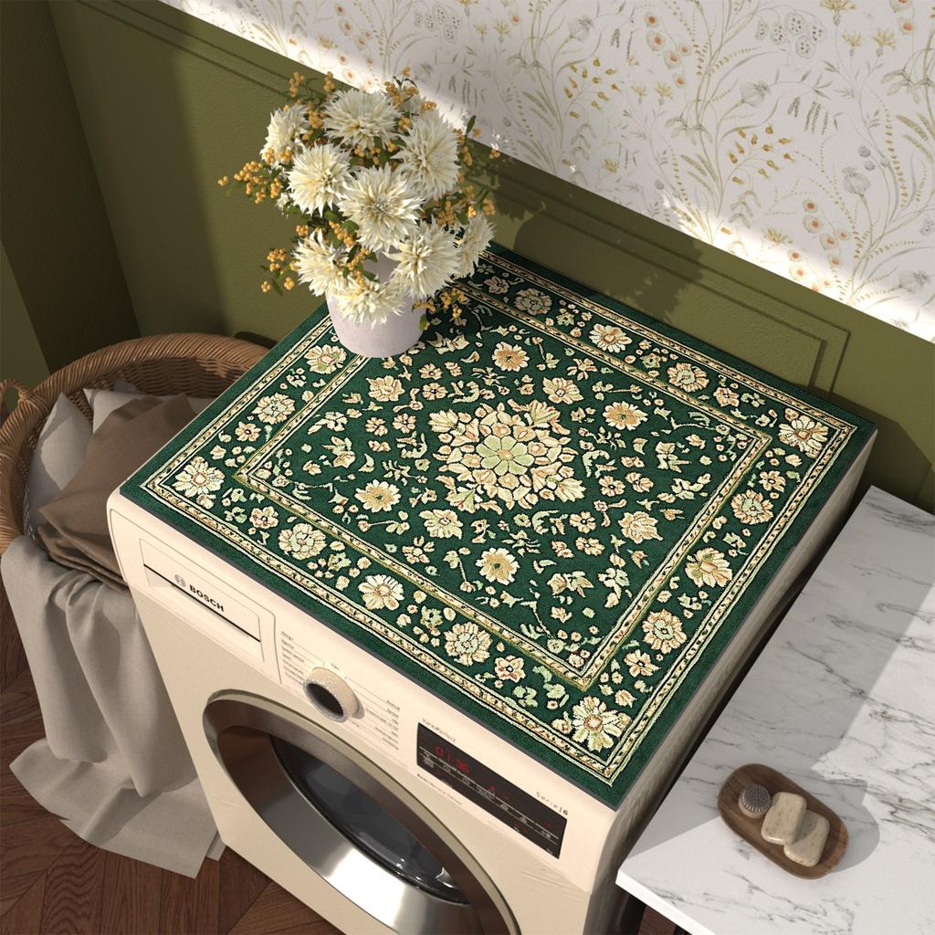 Washing Machine Cover Mat Washer Dryer Cover Pad Coffee Drain Pad Table Placemat Splash Proof Dry Anti Slip Pads Insulated Mats